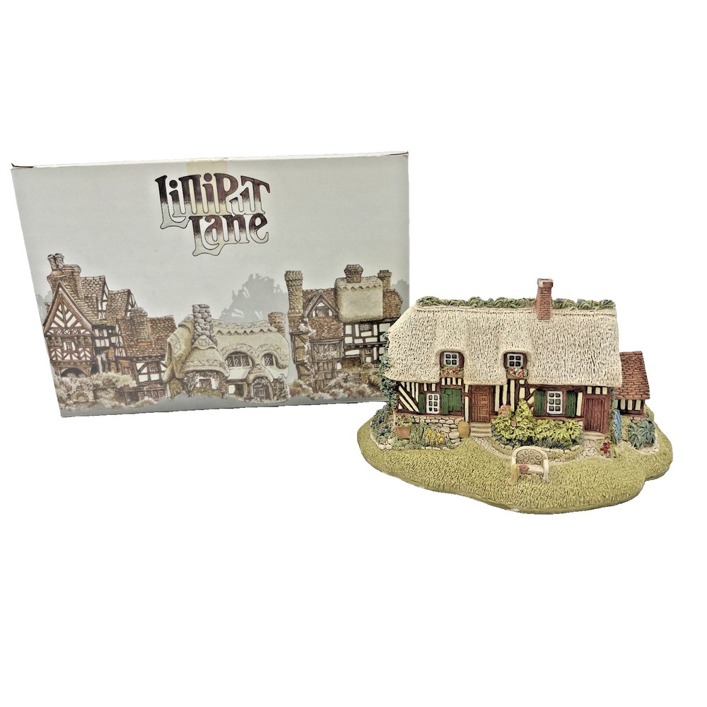 Lilliput Lane La Chaumiere Du‎ Verger French Collection 1990 Orig. Box
